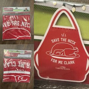 National Lampoons Christmas Vacation Apron Save The Neck‎ For Me Clark 31x35”